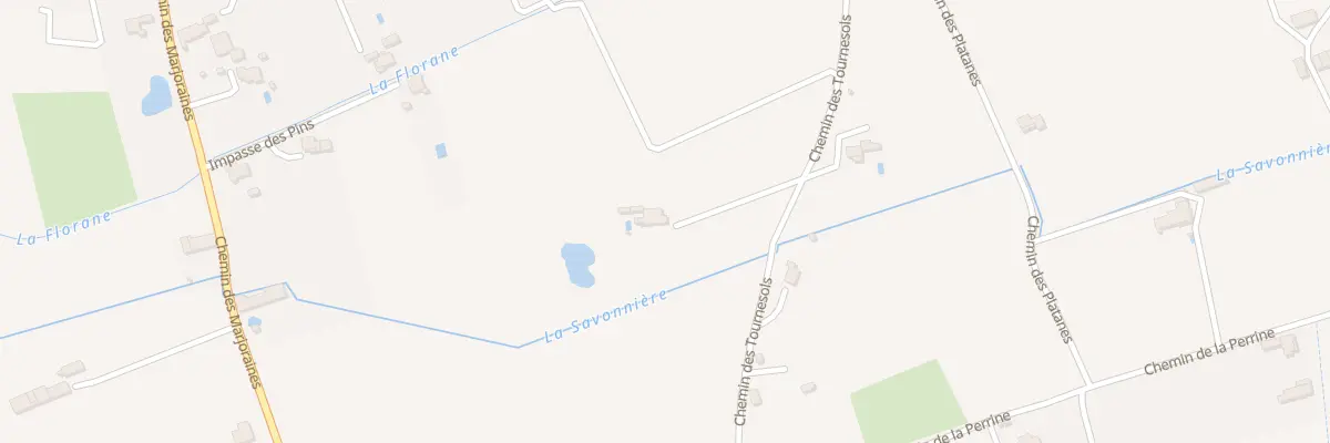Plan du 9001 Che des Platanes à Monteux