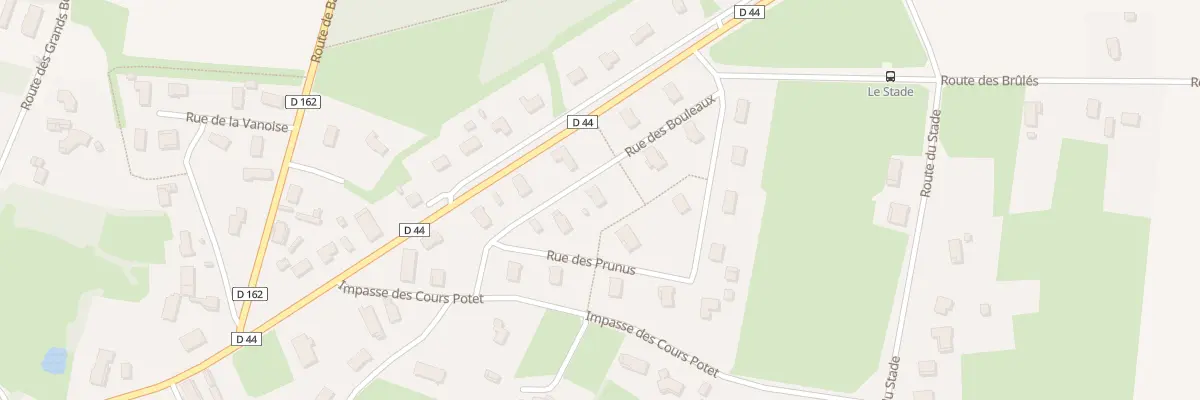 Plan du 133 Rue des Bouleaux à Simandre