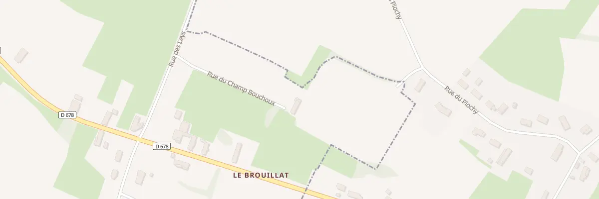 Plan du 2 Rue du Champ Bouchoux à L’Abergement-Sainte-Colombe