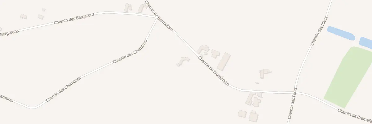 Plan du 2375 Che de Bramefaim à Alixan