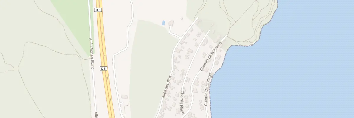 Plan du 62 All des Pins à Istres