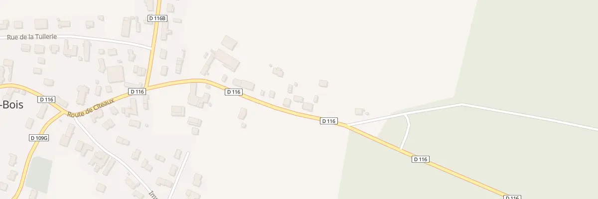 Plan du 37 Rte de Citeaux à Boncourt-le-Bois