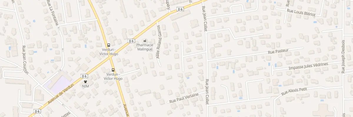 Plan du 14 Rue Arthur Rimbaud à Meyzieu