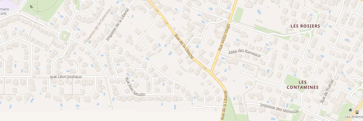 Plan du 28 Rue de la Liberte à Genas