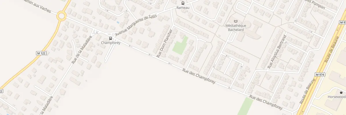 Plan du 27 Rue des Champforey à Marsannay-la-Côte