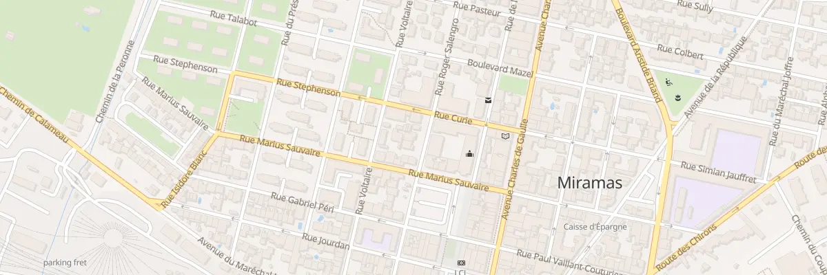 Plan du 25B Rue Gaston Perassi à Miramas