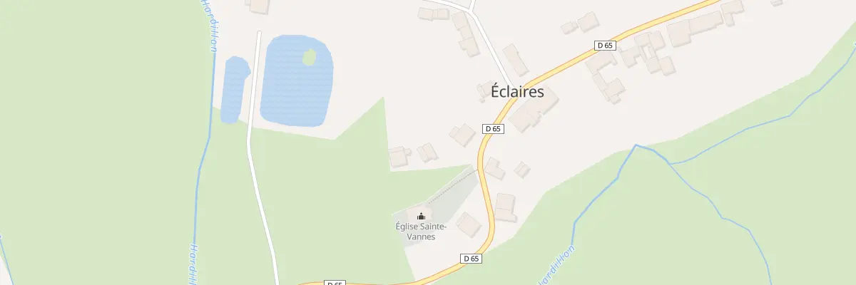 Plan du 5 Gr Grande Rue à Éclaires