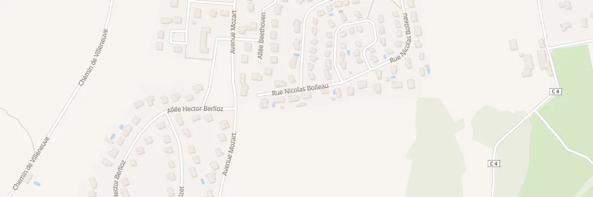 Plan du 55 Rue Nicolas Boileau à Saint-Pierre-de-Chandieu