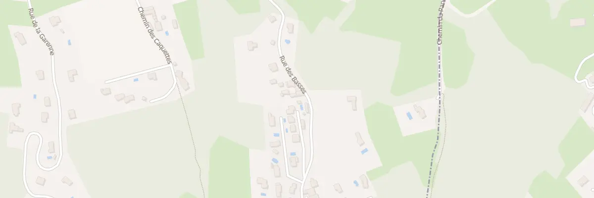 Plan du 477 Rte des Basses à Septème