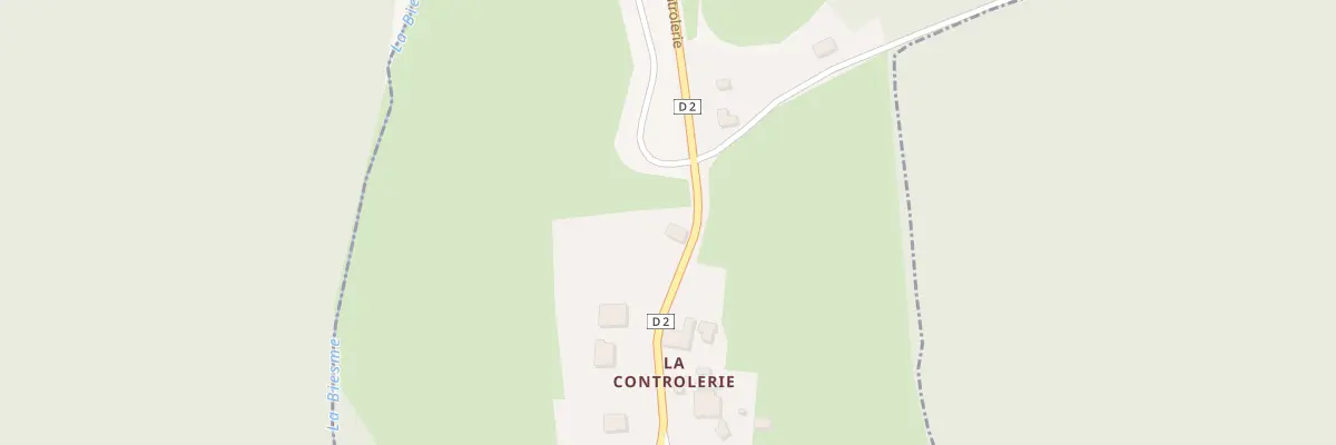 Plan du 2B Rue de la Controlerie à Futeau