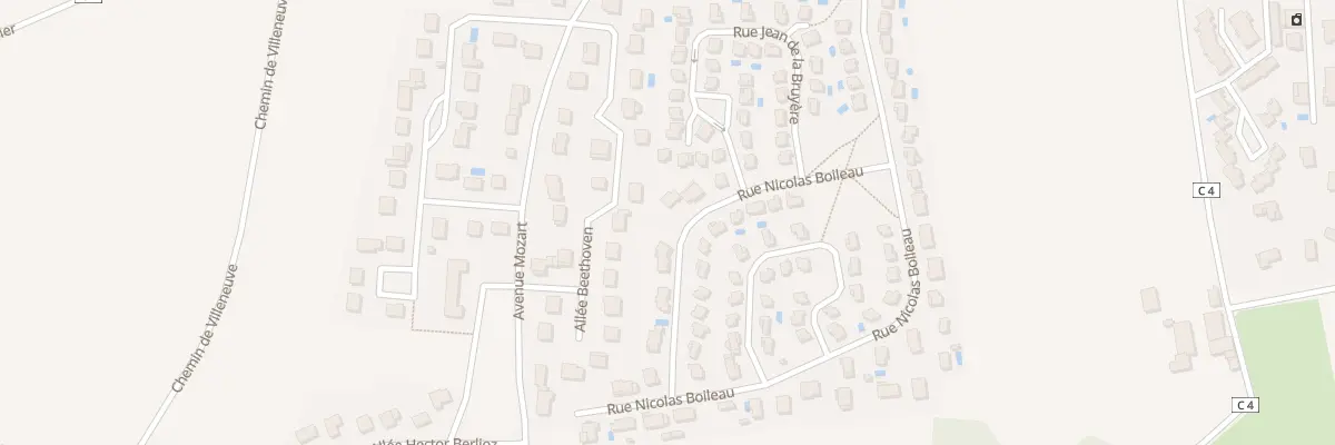 Plan du 69B Rue Nicolas Boileau à Saint-Pierre-de-Chandieu