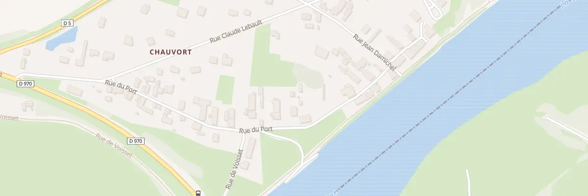 Plan du 27 Rue du Port à Allerey-sur-Saône