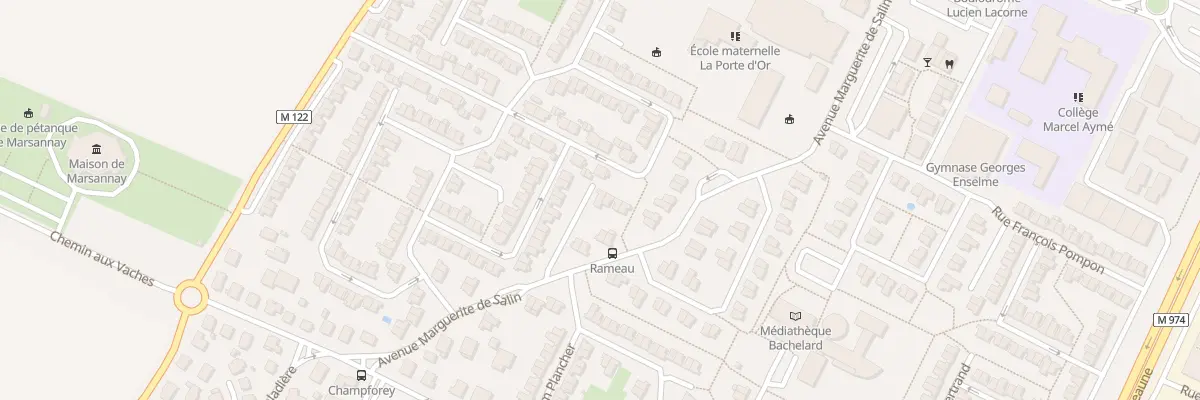 Plan du 28 Rue des Geraniums à Marsannay-la-Côte
