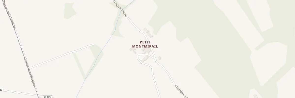 Plan du 5240 Petit Montmirail à Gigondas