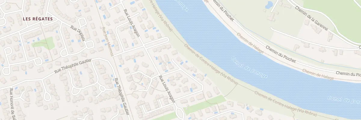 Plan du 9 Rue Romain Rolland à Meyzieu
