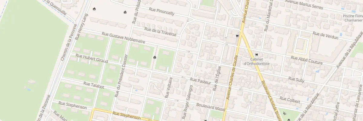 Plan du 22 Rue Voltaire à Miramas