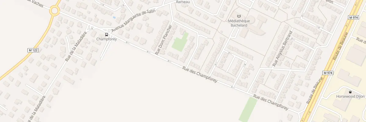 Plan du 26 Rue Jacques Bénigne Bossuet à Marsannay-la-Côte