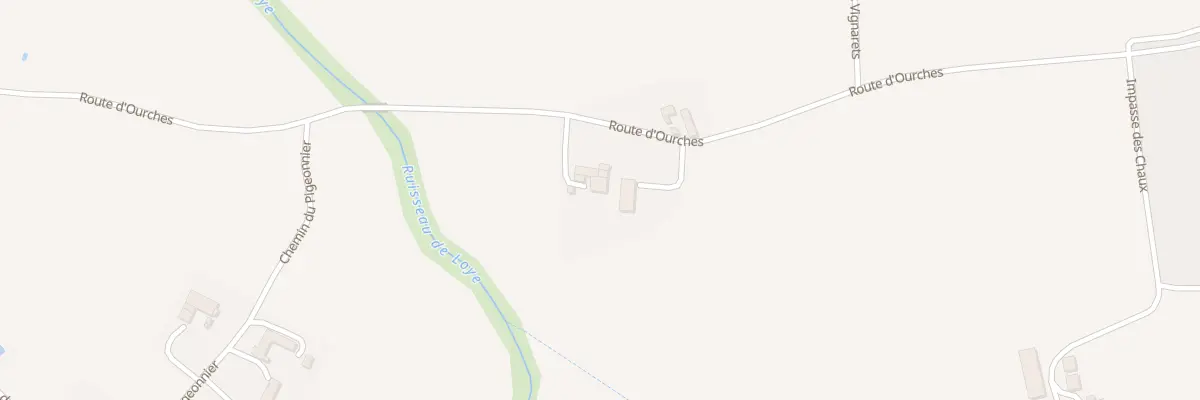 Plan du 5211 Les Chaux à Upie