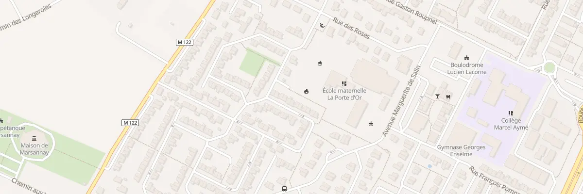 Plan du 50 Rue des Geraniums à Marsannay-la-Côte