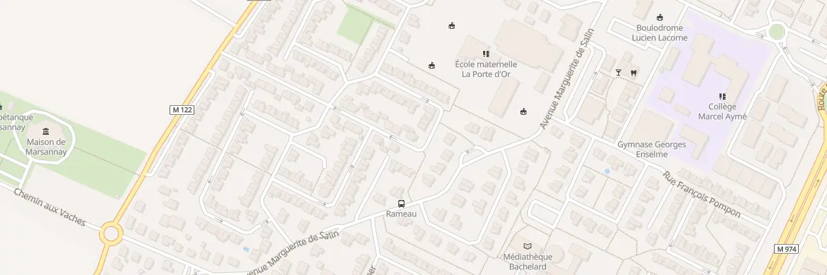 Plan du 29 Rue des Geraniums à Marsannay-la-Côte