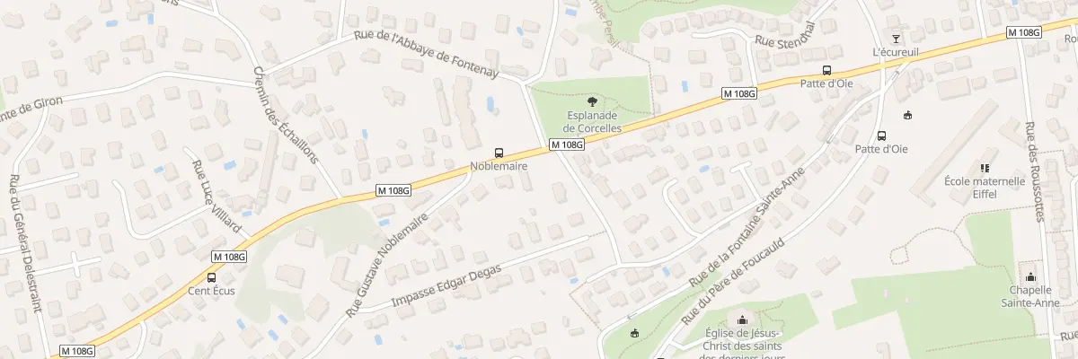Plan du 35 Rte de Corcelles à Dijon