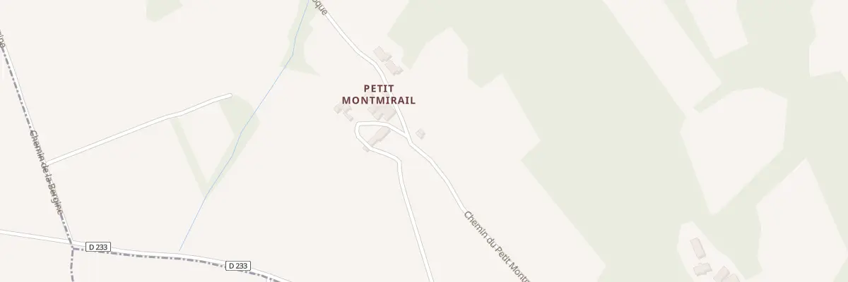 Plan du 5358F Petit Montmirail à Gigondas