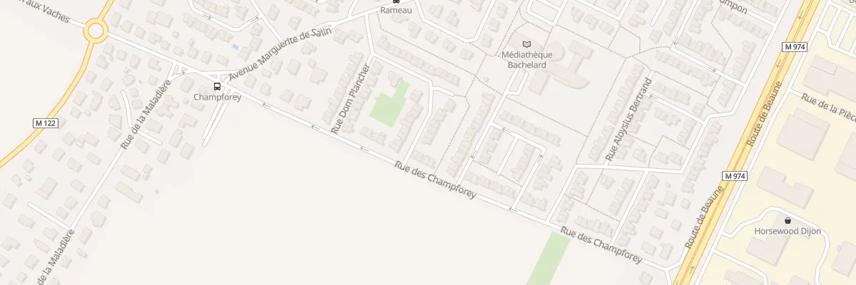 Plan du 43 Rue Jacques Bénigne Bossuet à Marsannay-la-Côte
