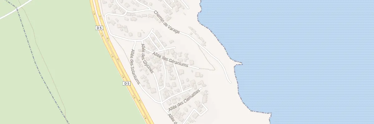 Plan du 19 Grand Chemin à Istres