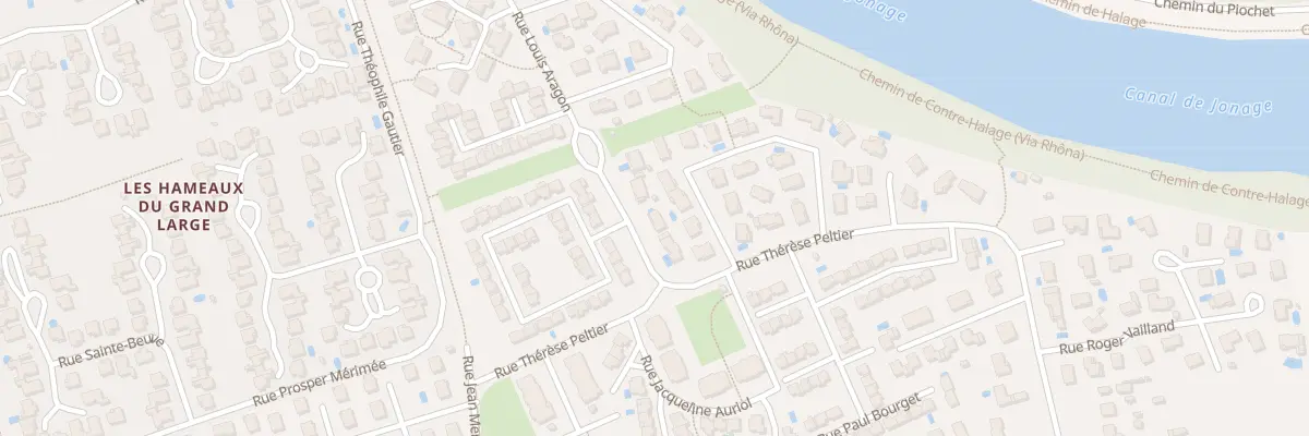 Plan du 53 Rue Louis Aragon à Meyzieu