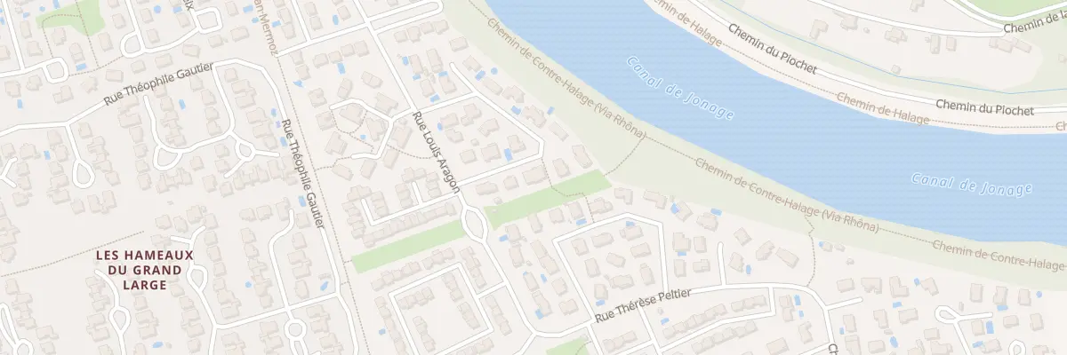Plan du 23 Rue Romain Rolland à Meyzieu