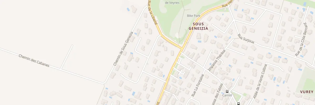 Plan du 3 Rue Louise à Genas