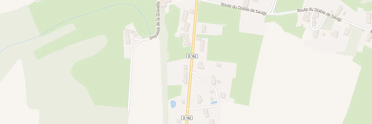 Plan du 62 Rte de Simandre à Baudrières