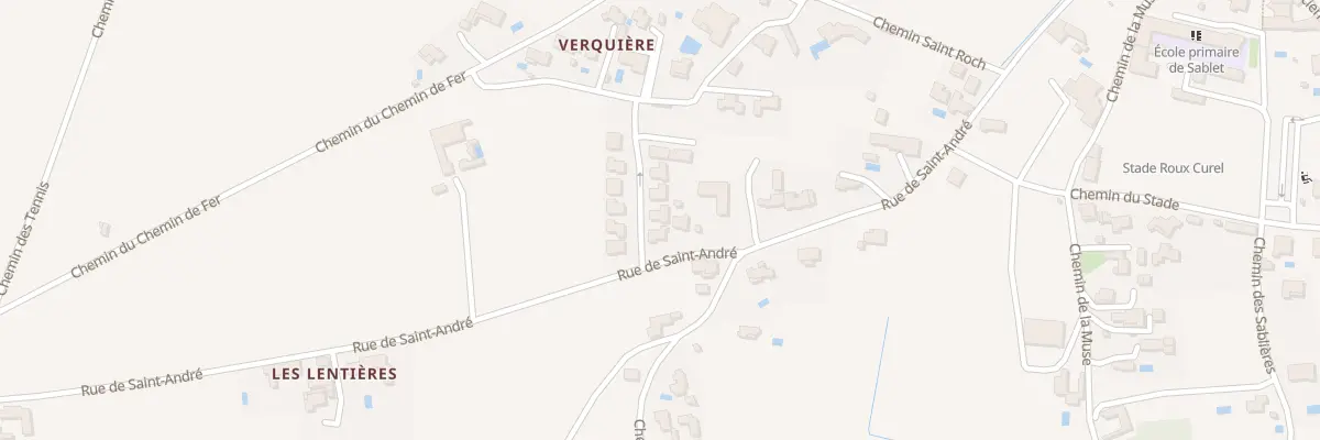 Plan du 9002 Che Saint Roch à Sablet
