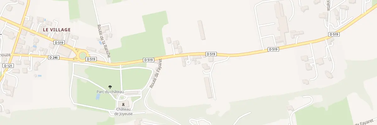 Plan du 450 Rte de Beaurepaire à Lapeyrouse-Mornay