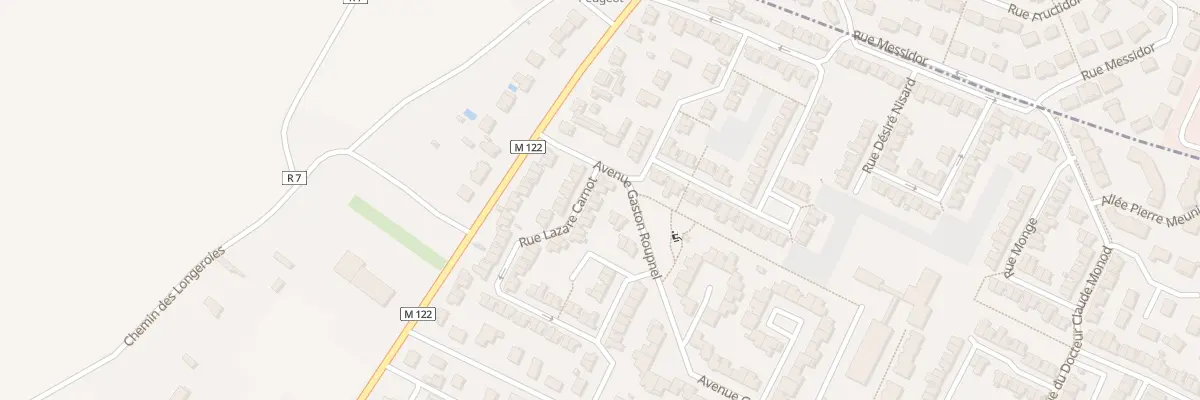 Plan du 5 Rue Lazare Carnot à Marsannay-la-Côte