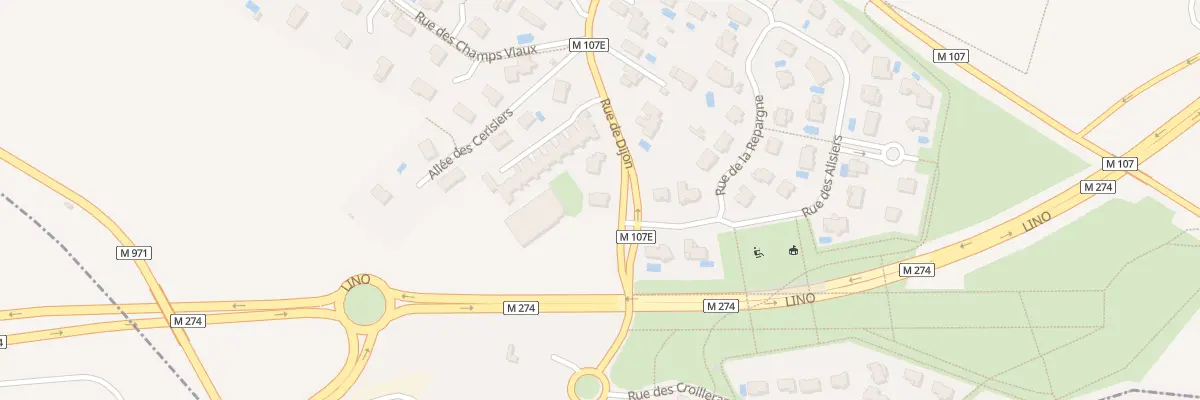 Plan du 44T Rue de Dijon à Daix