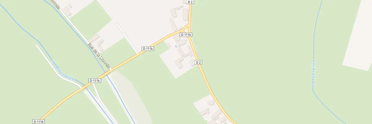 Plan du 60 Rte de Verdun à Corgengoux