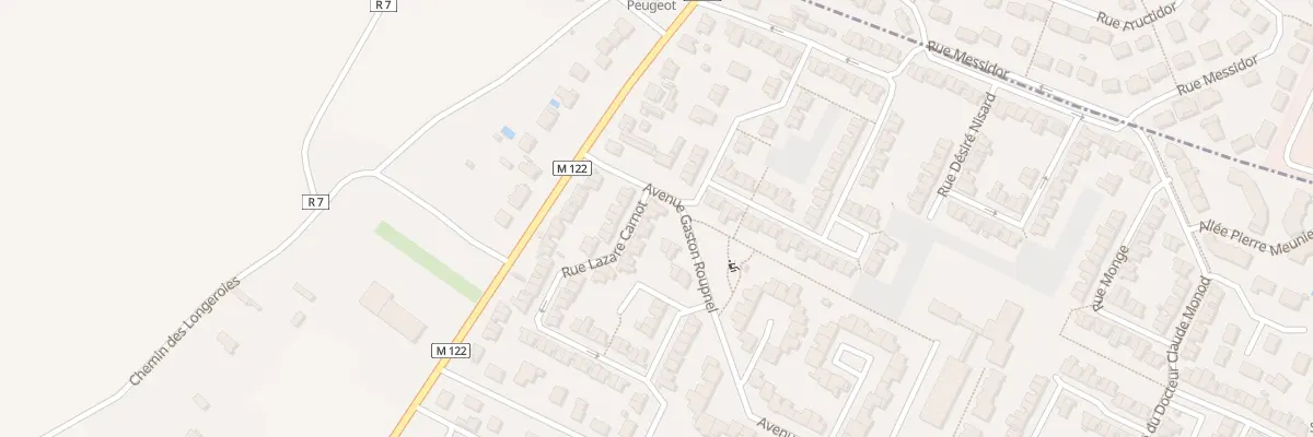 Plan du 3 Rue Lazare Carnot à Marsannay-la-Côte