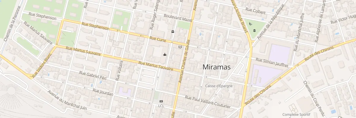 Plan du 35 Av Charles de Gaulle à Miramas