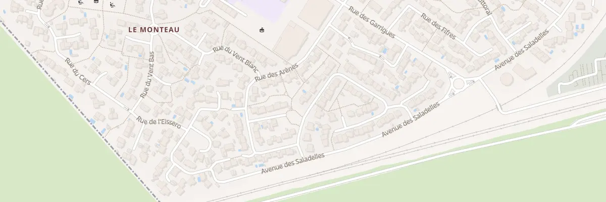 Plan du 246 Rue de la Bourride à Miramas
