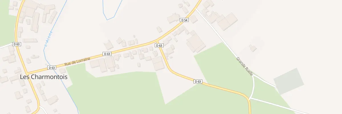 Plan du 13 Rue de Lorraine aux Charmontois
