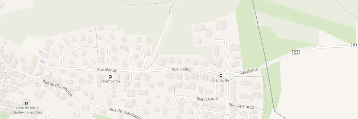 Plan du 21 Rue d’Ahuy à Hauteville-lès-Dijon