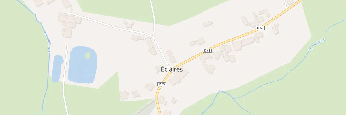 Plan du 11 Gr Grande Rue à Éclaires