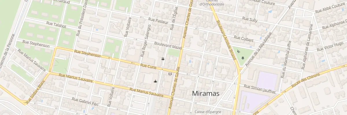 Plan du 47 Av Charles de Gaulle à Miramas