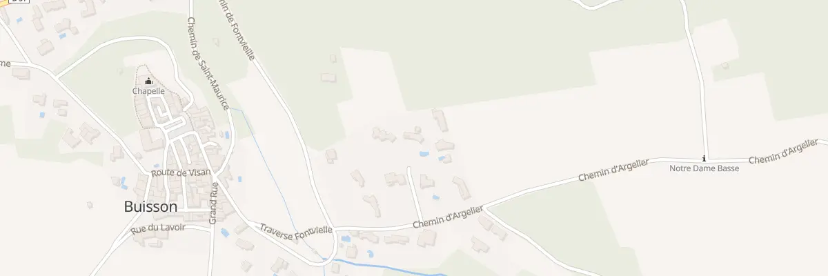 Plan du 5379 Res Les Residences de la Plane à Buisson