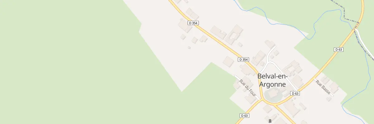Plan du 5008 La Brulee à Belval-en-Argonne