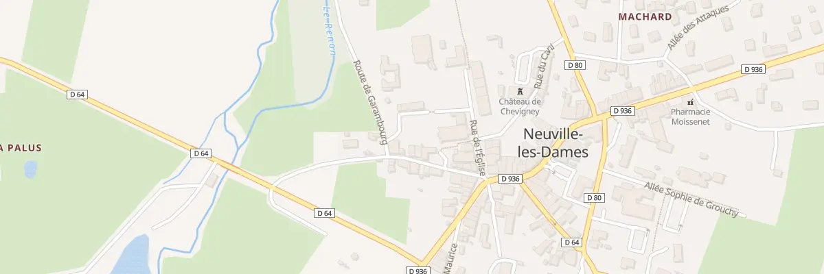 Plan du 84 Rue de la Basse-Bresse à Neuville-les-Dames