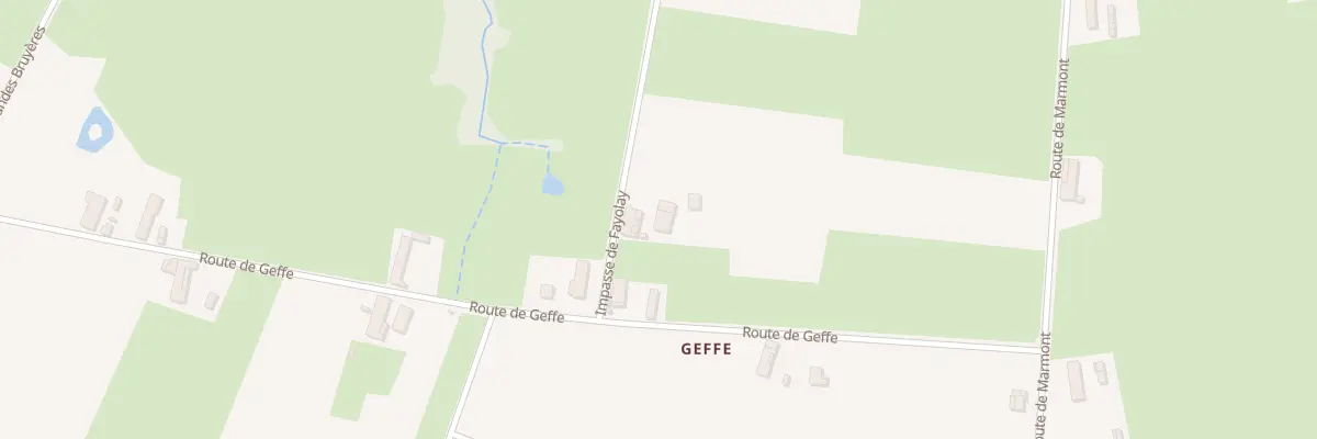 Plan du 92 Imp de Fayolay à Chavannes-sur-Reyssouze