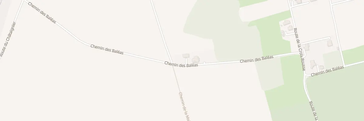 Plan du 655 Che des Baléas à Lapeyrouse-Mornay