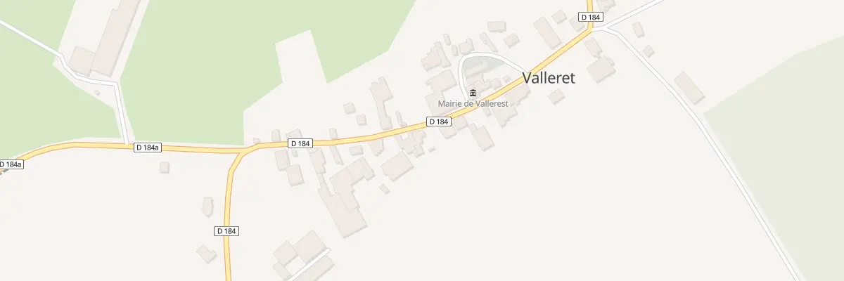 Plan du 12 Rue Grande à Valleret